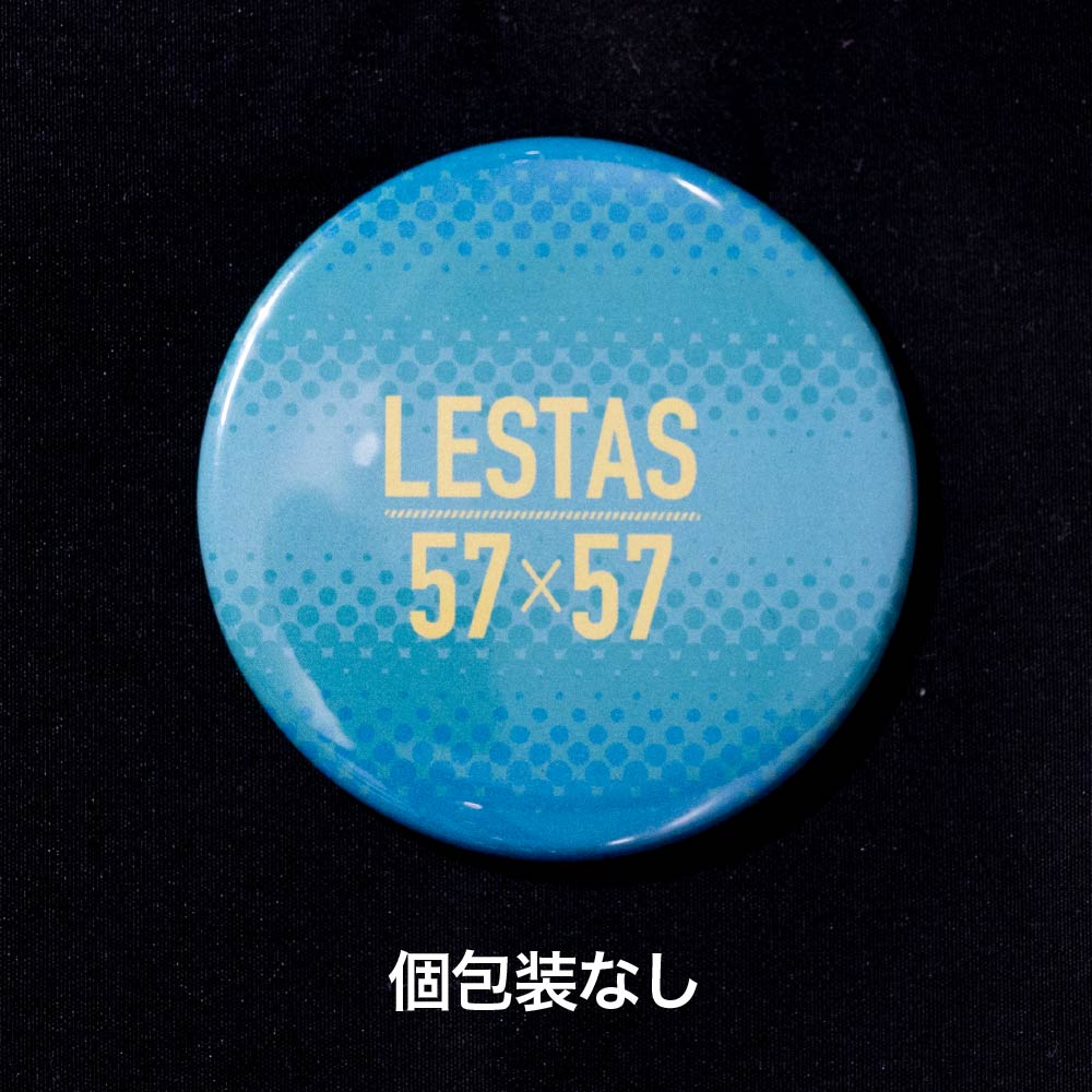 缶バッジ 円形(ホログラム ダストスプレー) 32x32mm 安全ピン(梨地)