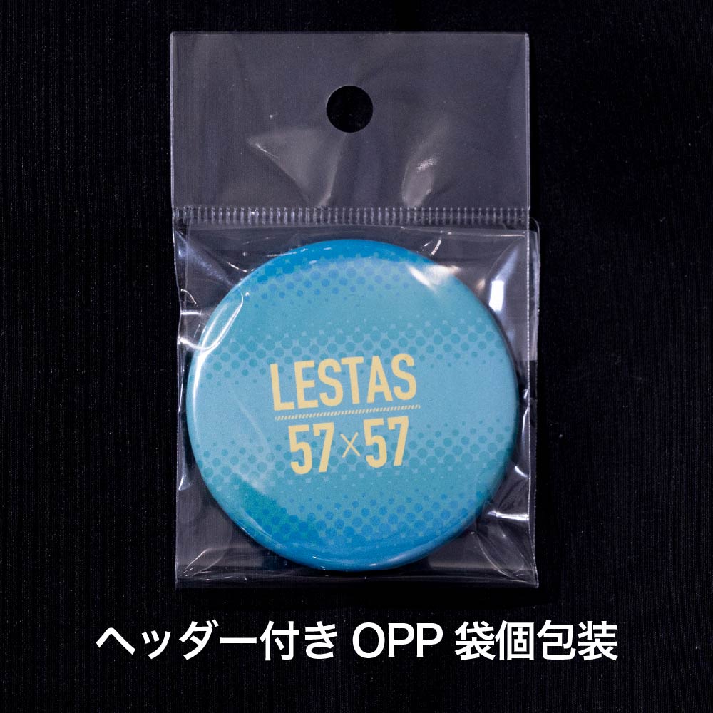 缶マグネット 円形(クリア) 57x57mm マグネットシート